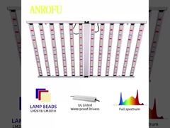 1 canal 1200W luz de crescimento de espectro completo para plantas alumínio material