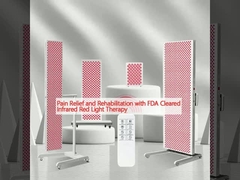 Alivio da dor e reabilitação com terapia de luz infravermelha