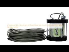 Lâmpada de pesca LED à prova d'água para embarcações no mar profundo Como escolher uma luz de pesca para pesca noturna