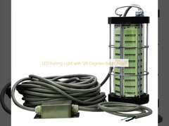 Luz de pesca LED com ângulo de raio de 120 graus
